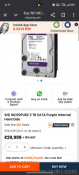 Western digital 2TB hard disk(4)