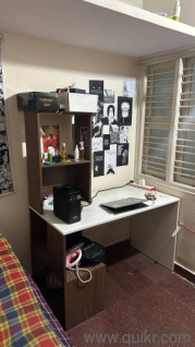 Office/Study table with book shelf