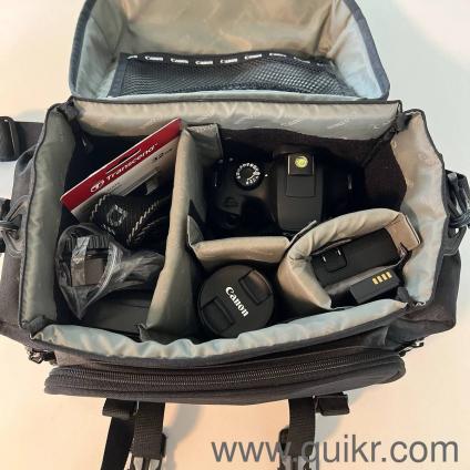 Perfectly new Canon EOS 3000D Digital Camera with full kit and bag with 18-55mm VR lens and warranty