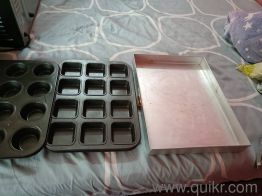 OTG, 9 littles , available with low price, with all set of baking items , with good condition(4)