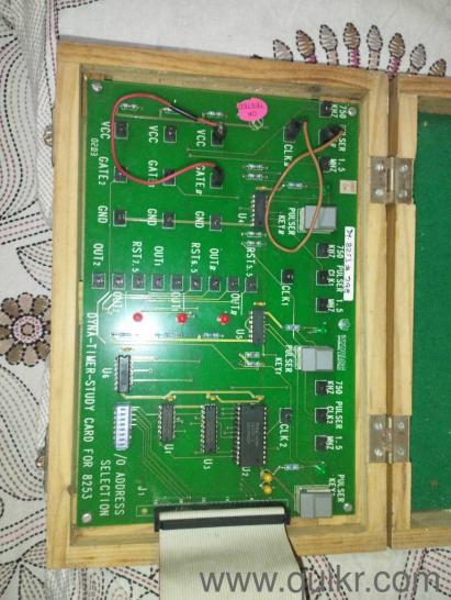 Project - 8253 programmable timer/counter study