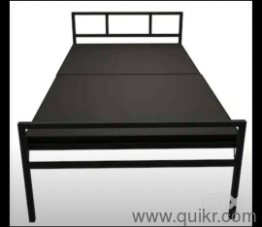 Black foldable cot(2)
