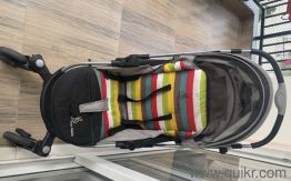 Preloved R for Rabbit Baby Travel System  Chocolate Ride (Stroller, Pram & Infant Car Seat)(2)