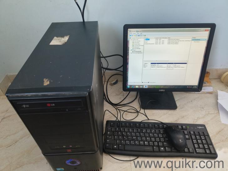 Core i5 1st generation 2gb ram 1 tb hard disk 15.6 lcd Logitech keyboard mouse