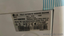 LG FULLY AUTOMATIC WASHING MACHINE (6 kg load) MODEL FHT1006ZNW (2020)(2)