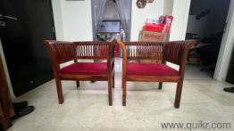 sofa bought from Ikea 2 years ago and a teakwood sofa with 3+1+1 and a center table(3)