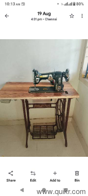 usha and Rajesh embroidery and Normal stitching machine for Sale