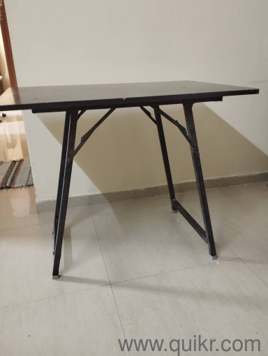 two seater sofa , foldable table with almost new two chairs(1)