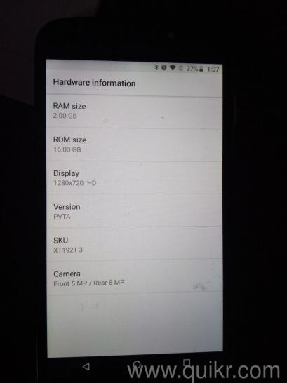Moto E5 Play working condition