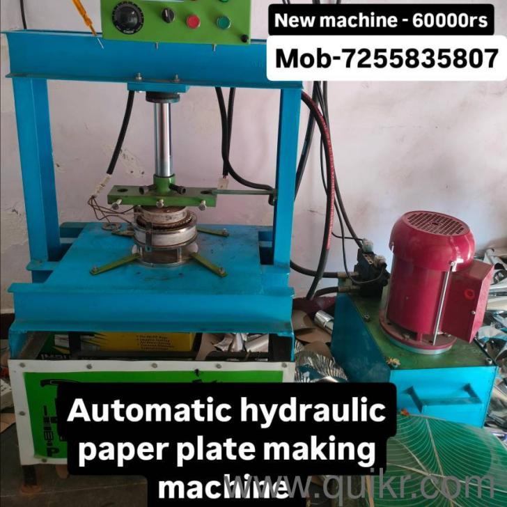 Automatic hydraulic paper plate making machine