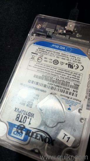 External/internal hard drive for storage