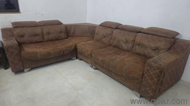 L shape big sofa set..already using condition(2)