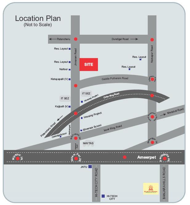 2160 Sq. ft Plot for Sale in Bachupally, Hyderabad Bachupally