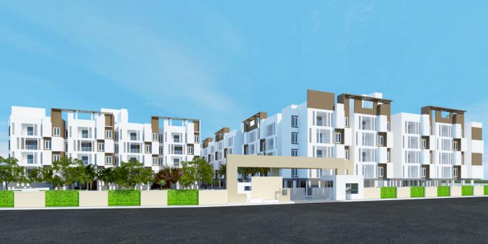 2 BHK rent Apartment in Neelambur, Coimbatore
