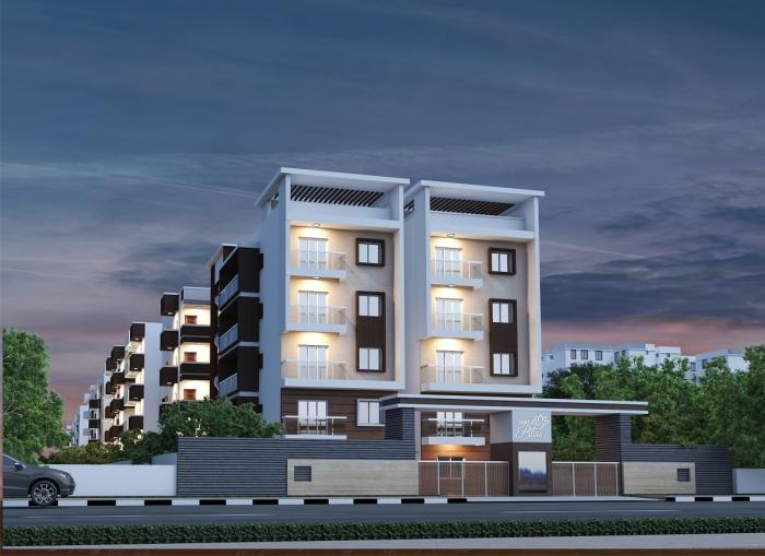 Semi Furnished 2BHK Apartment for Sale in Singasandra, Bangalore at MRG Bliss(4)