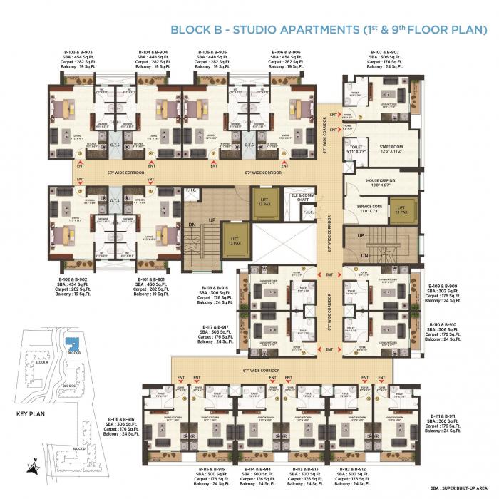 1BHK Apartment for Sale in Devanahalli, Bangalore at Sattva Aeropolis(3)