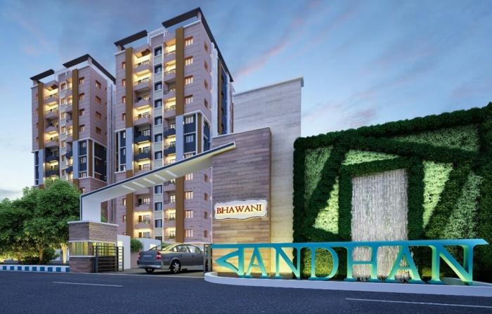2 BHK 920 Sqft Apartment for Sale in Madhyamgram, Kolkata.