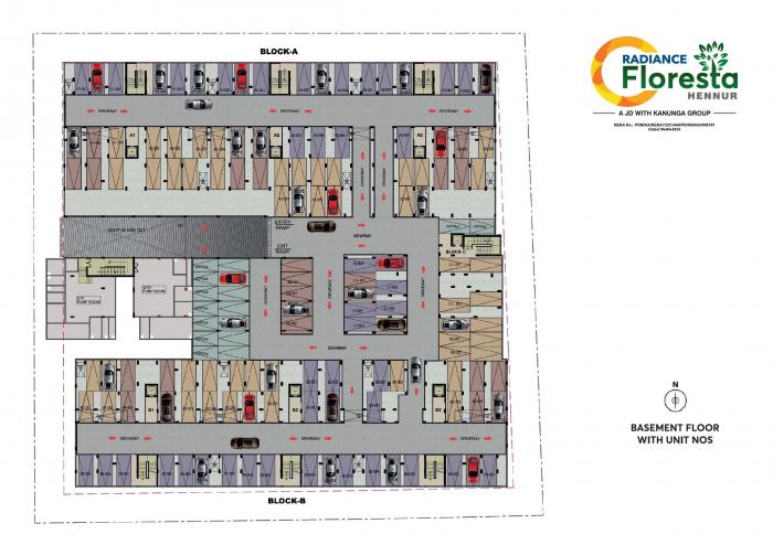 4BHK Apartment for Sale in Hennur, Bangalore at Radiance Floresta(1)
