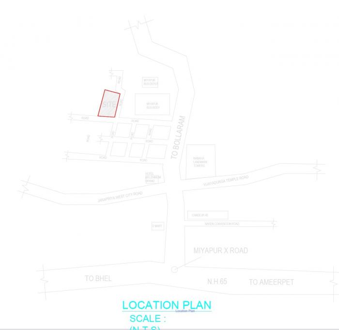 Semi Furnished 3BHK Apartment for Sale in Miyapur, Hyderabad at Vaishnavis Miyapur(2)