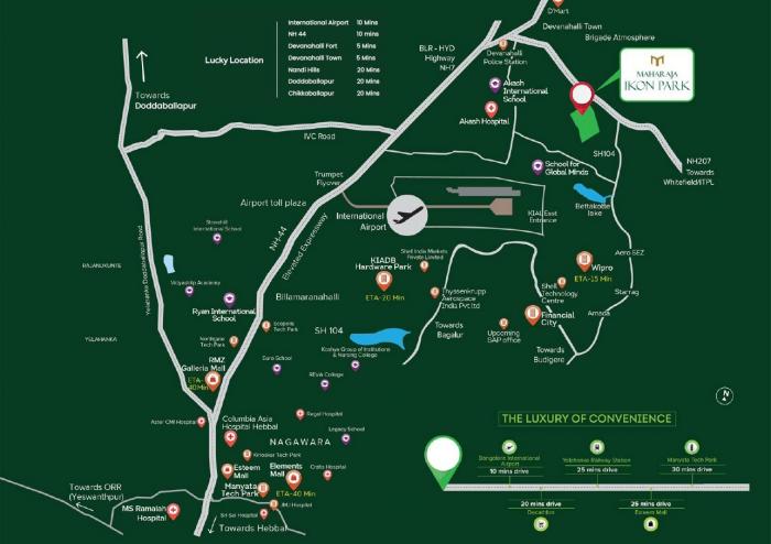 4BHK Villa for Sale in Devanahalli, Bangalore at Maharaja Ikon Park(2)