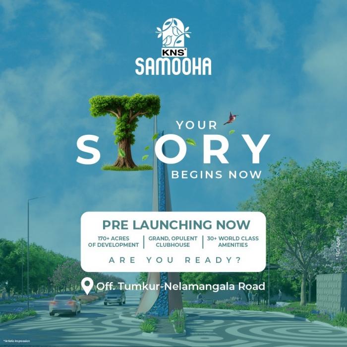 Plot for Sale in Nelamangala, Bangalore at KNS Samooha Phase 1(4)