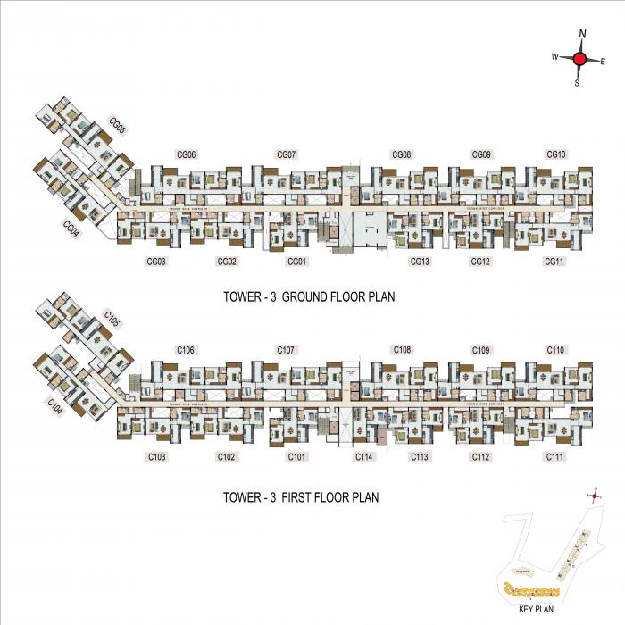 3BHK Apartment for Sale in Kogilu, Bangalore at Casagrand Estancia(3)