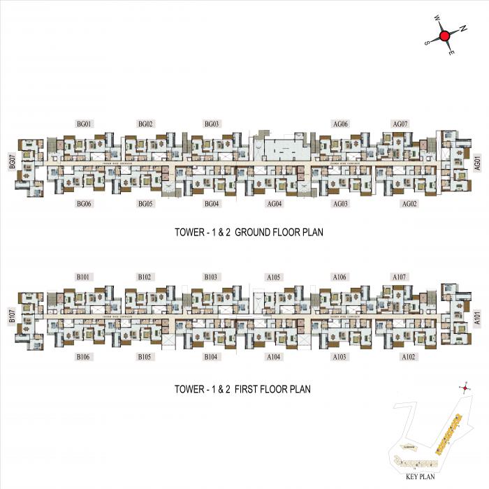 3BHK Apartment for Sale in Kogilu, Bangalore at Casagrand Estancia(2)